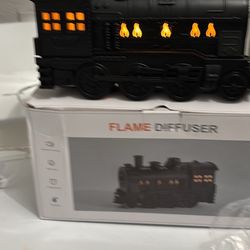 New Classic Steam Locomotive Essential Oil Diffuser And Humidifier, Quiet Train Diffusers for with Automatic Shut-Off, Perfect for Home And Office