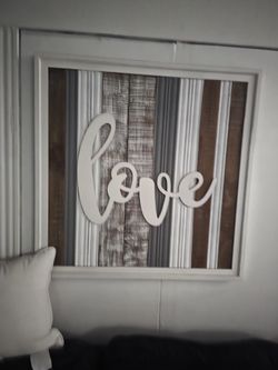 Wooden Frame 30x30 $20 Beautiful