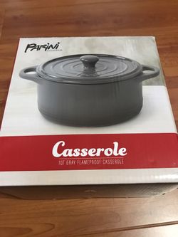 1 Qt casserole ceramic cookware