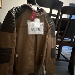 Guess leather jacket