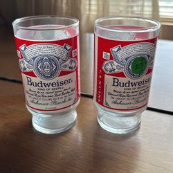 Vintage Budweiser Cups