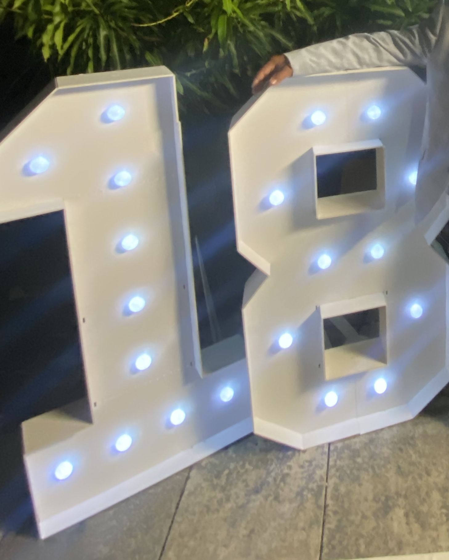 4FT Marquee Light Up Numbers For Birthday Party Decoration