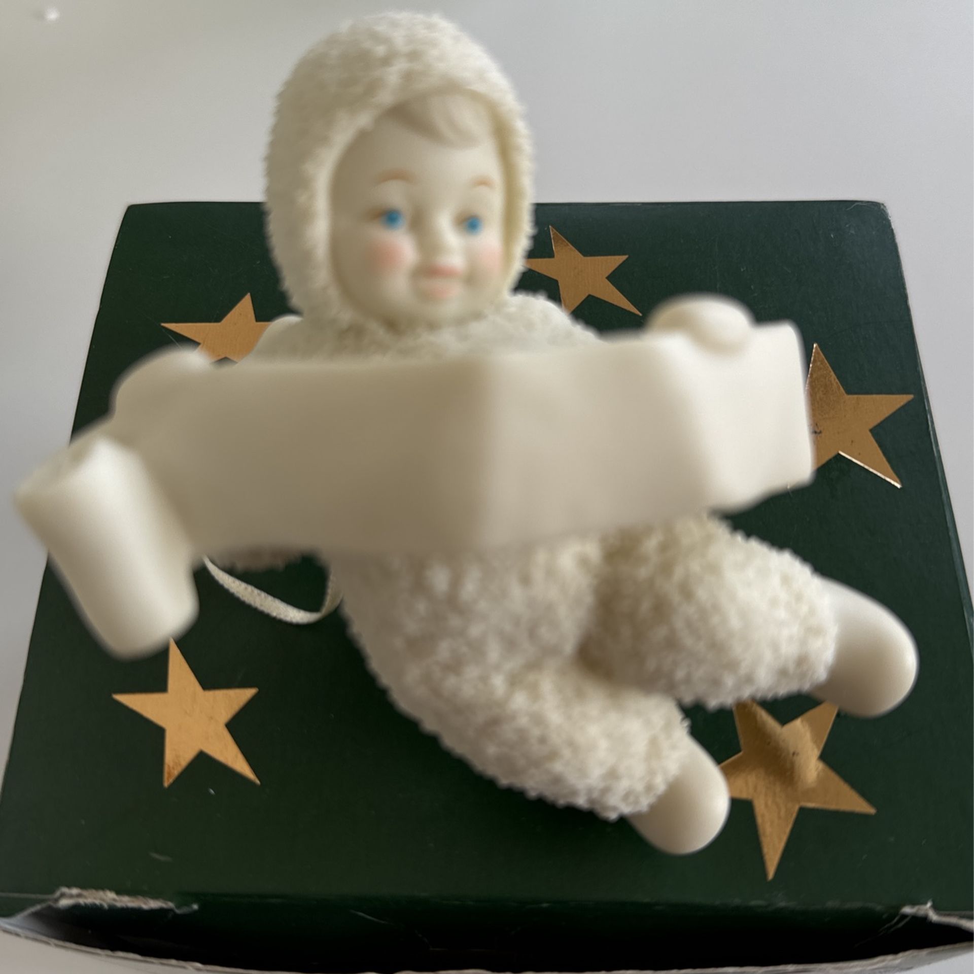 Snowbabies Send A Message Ornament