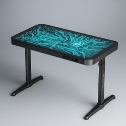 Glass Gaming Desk