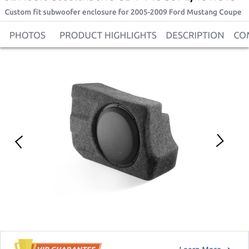 2010-2014 Mustang Jl Audio Box 