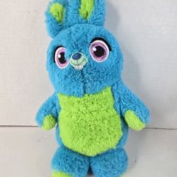 Disney Pixar Toy Story 4 Blue/Green BUNNY Plush 10" Stuffed Animal 