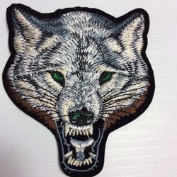 Wolf dog wild beast patch