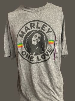 Marley One Love Heather Gray XL T-Shirt