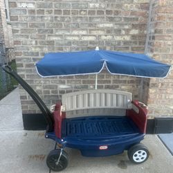 Little Tikes Wagon For Toddlers With Umbrella 