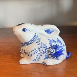 Vintage Rabbit Ceramic Bank