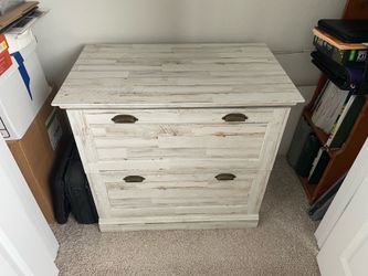 White Filing Cabinet - Great Condition