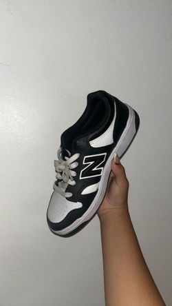 New Balance Low-Top Sneaker Black White