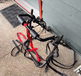 2-Bike Trunk Mount Bike Rack. Hollywood Express Models E2 and E3 bicycle carrier.