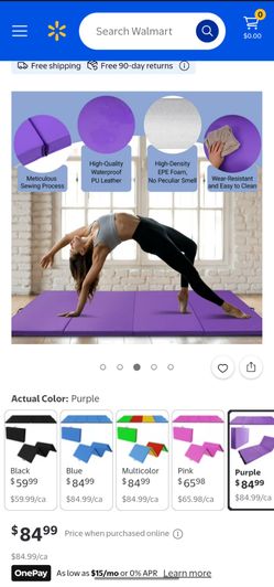 BalanceFrom Versatile 4'x8'x2" High-Density Gym Mats