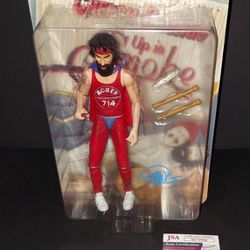 🔥Tommy Chong autographed Cheech and Chong Up in Smoke Neca action figure JSA COA🔥