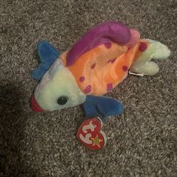 Ty Beanie Baby Lips Rare With Errors 