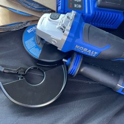 Kobalt 24v Battery Powered Angle Grinder 