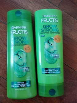 Garnier fructis shampoo and conditioner