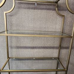 Chiasson Etagere Glas Storage Bookcase