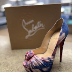Christian Louboutin Tie Dye High Heels Size 6