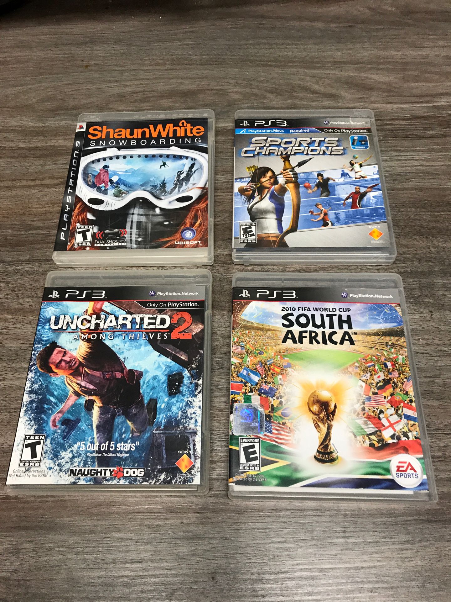 PS3 games 4 games $15.00 dollars 💵