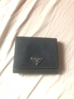 Prada Mini Saffiano Leather Wallet