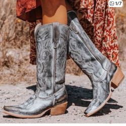 Freebird Leather Cowboy Boots – Size 10 – Worn Only a Few Times!