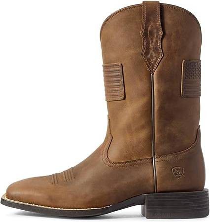NEW Size 11.5 ARIAT Men Sport Patriot Ii Western Cowboy Boots Work Boot