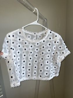 Daisy mesh Top