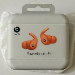 Powerbeats Fit In spark orange