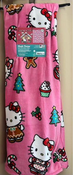 Hello Kitty Christmas blanket