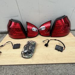 VOLKSWAGEN GOLF Rear SET TAIL LIGHTS FOR  MK5 LED 2003-2008 New Aftermarket  