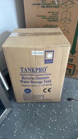 Reverse osmosis tankpro