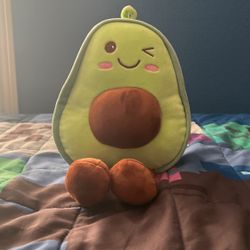Squishy Avocado Plushie 20-28cm Height 8cm Width