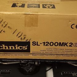 Technics 1200mk2 Original Silver 
