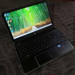 15.6" Core i7 Beatsaudio HP Laptop, 6GB RAM, 128GB SSD, Fingerprint, Inbuilt Bluetooth, HDMI, DVD, SD Card Reader And a WebCam. Windows 11 Installed.