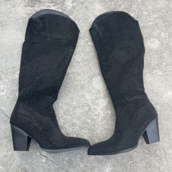 Size 42 (11) Neverworn, Black Knee High Boots 