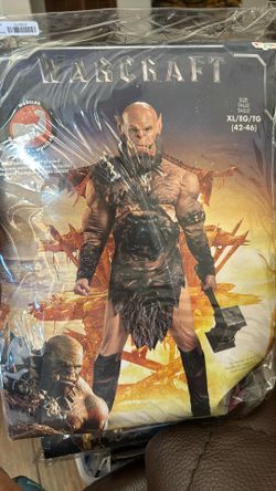 Halloween costume men, Warcraft XL