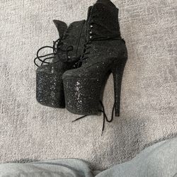 Black Pleaser Boots