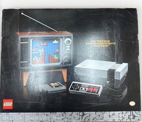 Lego Nintendo gaming Entertainment system and TV NES Retired set kit lot rare exclusive sealed
