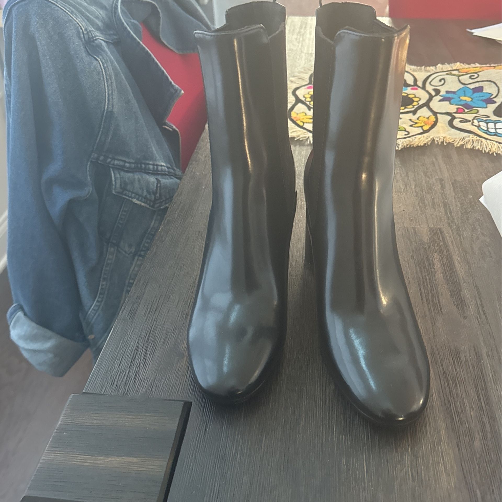 H&M Fancy Black Booties