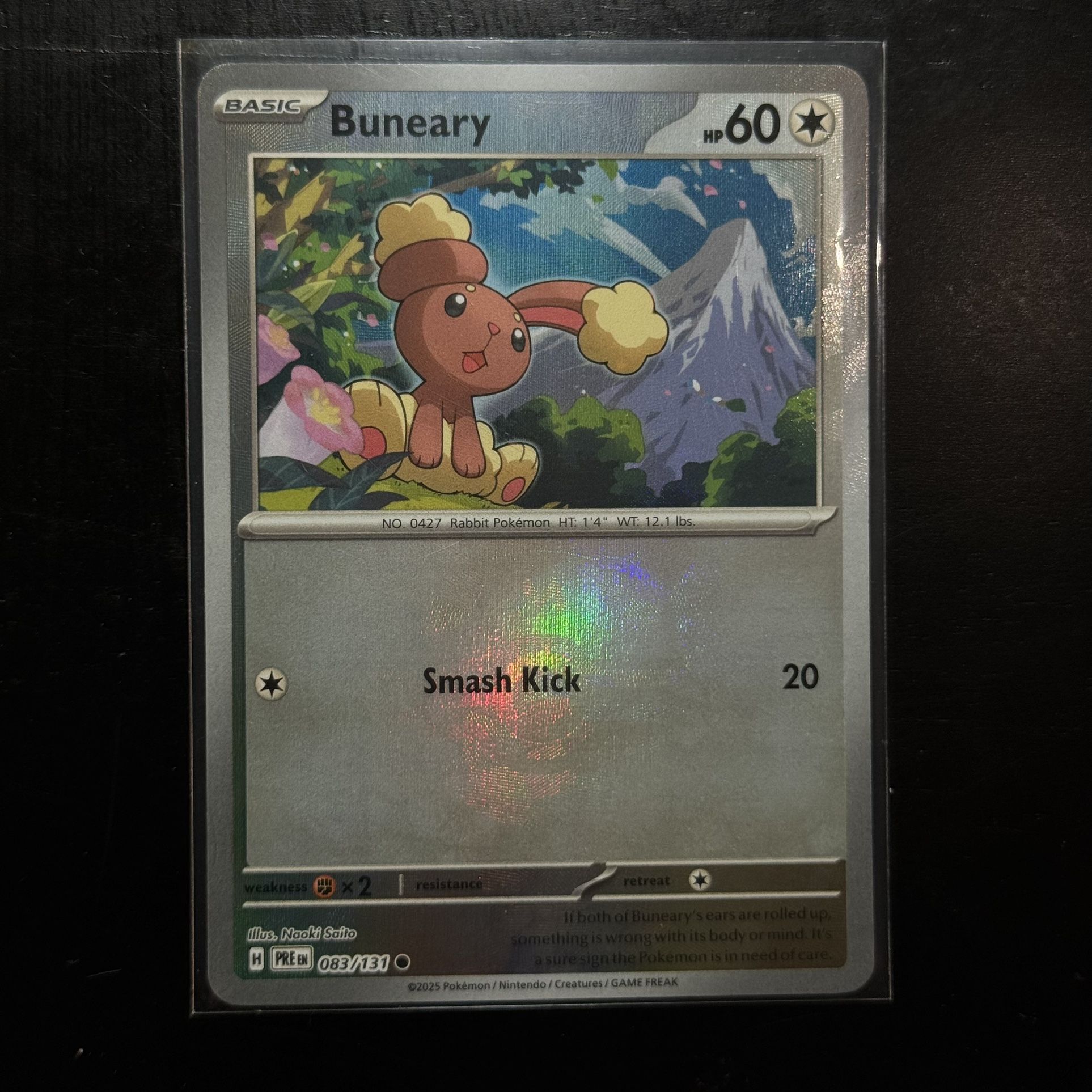 Buneary (Master ball) #83 - Pokemon Prismatic Evolutions