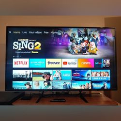 RCA 65" LED 4K UHD Smart TV + Amazon Fire TV + Stand/Legs/Remotes (MSRP $430)