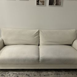 White Couch Great Condition 