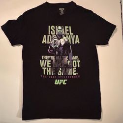 UFC Israel Adesanya “We Are Not The Same” UFC 259 Adult Size Medium MMA