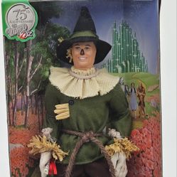 Wizard Of Oz Scarecrow Doll 75th Anniversary Barbie Pink Label