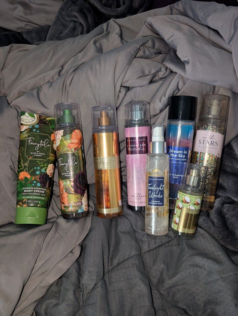 Various Bath & Body Sprays