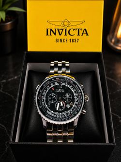 Invicta Aviator Vorticity Men's Watch - 49.5mm, Steel (49080)