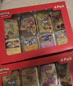 151 Mini Tin 4-Pack Bundle