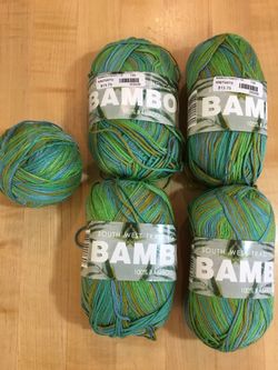 100% Bamboo Yarn